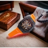 Đồng Hồ Nam Madocy M88168 Automatic Orange Black 42mm