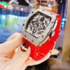 Đồng Hồ Nam Madocy M88168 Automatic Red Silver 42mm