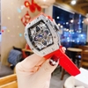 Đồng Hồ Nam Madocy M88168 Automatic Red Silver 42mm