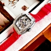 Đồng Hồ Nam Madocy M88168 Automatic Red Silver 42mm