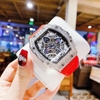 Đồng Hồ Nam Madocy M88168 Automatic Red Silver 42mm