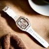 Đồng Hồ Nam Madocy M88168 Automatic White Silver 42mm