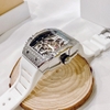 Đồng Hồ Nam Madocy M88168 Automatic White Silver 42mm