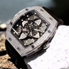 Đồng Hồ Nam Madocy M88169 Automatic Black Silver 42mm