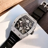 Đồng Hồ Nam Madocy M88169 Automatic Black Silver 42mm
