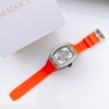 Đồng Hồ Nam Madocy M88169 Automatic Orange Silver 42mm