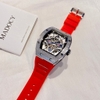 Đồng Hồ Nam Madocy M88169 Automatic Red Silver 42mm
