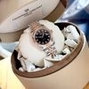 Đồng Hồ Nữ Carnival 8131L-CH-D Demi Vàng Hồng Mặt Đen Size 30mm Quartz Japan