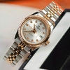 Đồng Hồ Nữ Carnival 8131L-CH-T Demi Vàng Hồng Mặt Trắng Size 30mm Quartz Japan