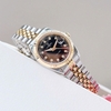 Đồng Hồ Nữ Carnival 8131L-CV-D Demi Vàng Mặt Đen Size 30mm Quartz Japan