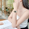 Đồng Hồ Nữ Carnival 8131L-CV-D Demi Vàng Mặt Đen Size 30mm Quartz Japan