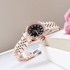 Đồng Hồ Nữ Carnival 8131L-VH-D Dây Thép Vàng Hồng Mặt Đen Size 30mm Quartz Japan