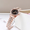 Đồng Hồ Nữ Carnival 8131L-VH-D Dây Thép Vàng Hồng Mặt Đen Size 30mm Quartz Japan