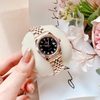 Đồng Hồ Nữ Carnival 8131L-VH-D Dây Thép Vàng Hồng Mặt Đen Size 30mm Quartz Japan