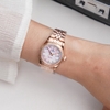 Đồng Hồ Nữ Carnival 8131L-VH-HK Màu Vàng Hồng Mặt Xà Cừ Hồng Size 30mm Quartz Japan