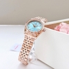 Đồng Hồ Nữ Carnival 8131L-VH-XT Dây Thép Vàng Hồng Mặt Xanh Pastel Size 30mm Quartz Japan