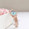 Đồng Hồ Nữ Carnival 8131L-VH-XT Dây Thép Vàng Hồng Mặt Xanh Pastel Size 30mm Quartz Japan