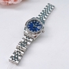 Đồng Hồ Nữ Carnival 8131L-VT-X Dây Thép Bạc Mặt Xanh Dương Size 30mm Quartz Japan