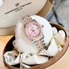 Đồng Hồ Nữ Carnival 8131L2-CH-HK Dây Demi Vàng Hồng Mặt Xà Cừ Hồng Viền Đính Đá Size 31mm Quartz Japan