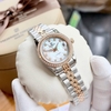 Đồng Hồ Nữ Carnival 8131L2-CH-TK Dây Demi Vàng Hồng Mặt Xà Cừ Trắng Viền Đính Đá Size 31mm Quartz Japan