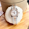 Đồng Hồ Nữ Carnival 8131L2-CH-TK Dây Demi Vàng Hồng Mặt Xà Cừ Trắng Viền Đính Đá Size 31mm Quartz Japan
