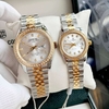 Đồng Hồ Nữ Carnival 8131L2-CV-T Dây Demi Vàng Gold Mặt Trắng Viền Đính Đá Size 31mm Quartz Japan