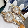 Đồng Hồ Nữ Carnival 8131L2-CV-T Dây Demi Vàng Gold Mặt Trắng Viền Đính Đá Size 31mm Quartz Japan