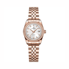 Đồng Hồ Nữ Carnival 8131L2-VH-T Dây Thép Vàng Hồng Mặt Trắng Viền Đính Đá Size 31mm Quartz Japan