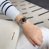 Đồng Hồ Nữ Carnival 8131L2-VT-N Dây Thép Bạc Mặt Nâu Viền Đính Đá Size 31mm Quartz Japan