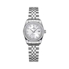 Đồng Hồ Nữ Carnival 8131L2-VT-T Dây Thép Bạc Mặt Trắng Viền Đính Đá Size 31mm Quartz Japan