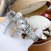 Đồng Hồ Nữ Carnival 8131L2-VT-T Dây Thép Bạc Mặt Trắng Viền Đính Đá Size 31mm Quartz Japan