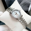 Đồng Hồ Nữ Carnival 8131L2-VT-TK Dây Thép Bạc Mặt Xà Cừ Trắng Viền Đính Đá Size 31mm Quartz Japan