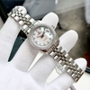 Đồng Hồ Nữ Carnival 8131L2-VT-TK Dây Thép Bạc Mặt Xà Cừ Trắng Viền Đính Đá Size 31mm Quartz Japan