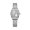 Đồng Hồ Nữ Carnival 8131L2-VT-TX Dây Thép Bạc Mặt Xám Viền Đính Đá Size 31mm Quartz Japan