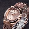 Đồng Hồ Nữ Carnival 8160L2-VH-NN Vàng Hồng Mặt Vàng Hồng Viền Đá Size 34mm Sapphire