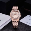 Đồng Hồ Nữ Carnival 8160L2-VH-NN Vàng Hồng Mặt Vàng Hồng Viền Đá Size 34mm Sapphire
