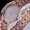 Đồng Hồ Nữ Carnival 8160L2-VH-TK Vàng Hồng Mặt Xà Cừ Trắng Viền Đá Size 34mm Sapphire