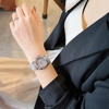 Đồng Hồ Nữ Carnival 8160L2-VT-TT Dây Thép Silver Mặt Thiên Thạch Viền Đá Size 34mm Sapphire