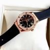 Đồng Hồ Nữ Carnival 8173L2 Dây Cao Su Đen Đính Đá Rose Size 34mm Quartz Japan Carnival 8173L2-VH-DCS-D