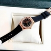 Đồng Hồ Nữ Carnival 8173L2 Dây Cao Su Đen Đính Đá Rose Size 34mm Quartz Japan Carnival 8173L2-VH-DCS-D
