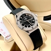 Đồng Hồ Nữ Carnival 8173L2 Dây Cao Su Đen Đính Đá Silver Size 34mm Quartz Japan Carnival 8173L2-VT-DCS-D