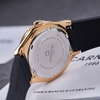 Đồng Hồ Nữ Carnival 8173L2 Dây Cao Su Đen Mặt Trắng Đính Đá Gold Size 34mm Quartz Japan Carnival 8173L2-VV-DCS-T