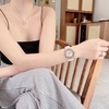 Đồng Hồ Nữ Carnival 8173L2 Dây Cao Su Trắng Đính Đá Rose Size 34mm Quartz Japan Carnival 8173L2-VH-DCS-T1