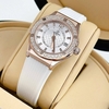 Đồng Hồ Nữ Carnival 8173L2 Dây Cao Su Trắng Đính Đá Rose Size 34mm Quartz Japan Carnival 8173L2-VH-DCS-T1