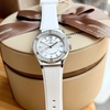 Đồng Hồ Nữ Carnival 8173L2 Dây Cao Su Trắng Đính Đá Silver Size 34mm Quartz Japan Carnival 8173L2-VT-DCS-T1