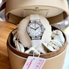 Đồng Hồ Nữ Carnival 8173L2 Dây Cao Su Trắng Đính Đá Silver Size 34mm Quartz Japan Carnival 8173L2-VT-DCS-T1