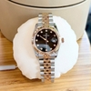 Đồng Hồ Nữ Carnival 8250L-CH-D Demi Vàng Hồng Mặt Đen Size 30mm Quartz Japan