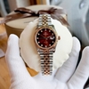 Đồng Hồ Nữ Carnival 8250L-CH-N Demi Vàng Hồng Mặt Nâu Size 30mm Quartz Japan