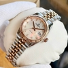 Đồng Hồ Nữ Carnival 8250L-CH-TK Demi Vàng Hồng Mặt Xà Cừ Trắng Size 30mm Quartz Japan