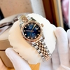 Đồng Hồ Nữ Carnival 8250L-CH-X Demi Vàng Hồng Mặt Xanh Dương Size 30mm Quartz Japan